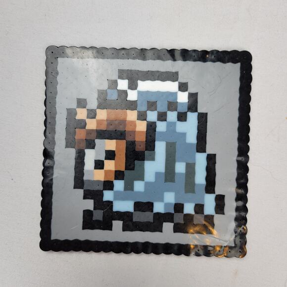 AncientMegatheriummon 16Bit Digimon Digivice Perler Bead Pixel Art - Picture 1 of 2